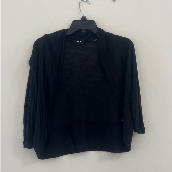 BCX Sweaters - BCX Elegant Black Women's Shrug